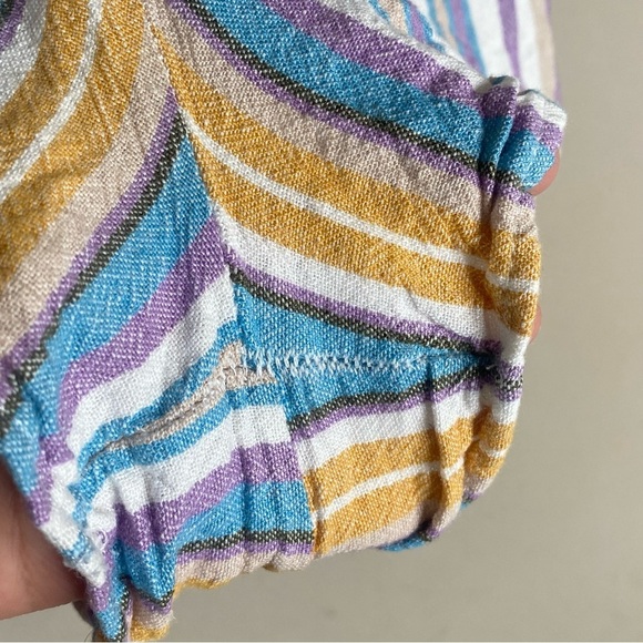 Francesca’s Dee Elly Women’s Stripe Shorts Size Large - Picture 16 of 16